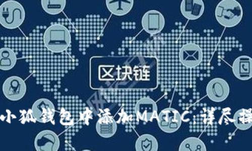 如何在小狐钱包中添加MATIC：详尽操作指南