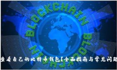 如何查看自己的比特币钱